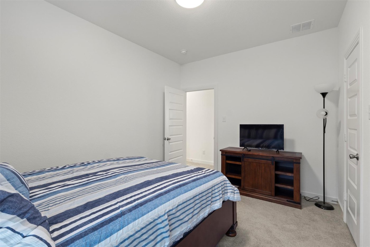 Third bedroom upstairs at 1848 Coronet Ave, Aubrey