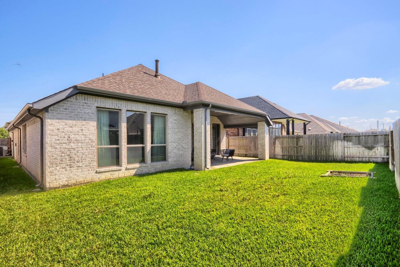Backyard 2 at 20431 Yearling Pasture Ln, Tomball
