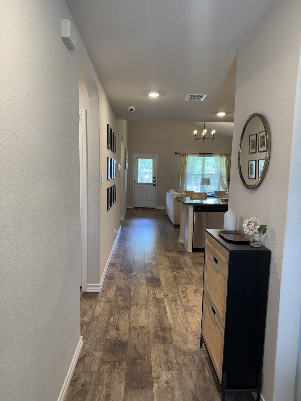 Entry hall at 22126 Backspin in San Antonio
