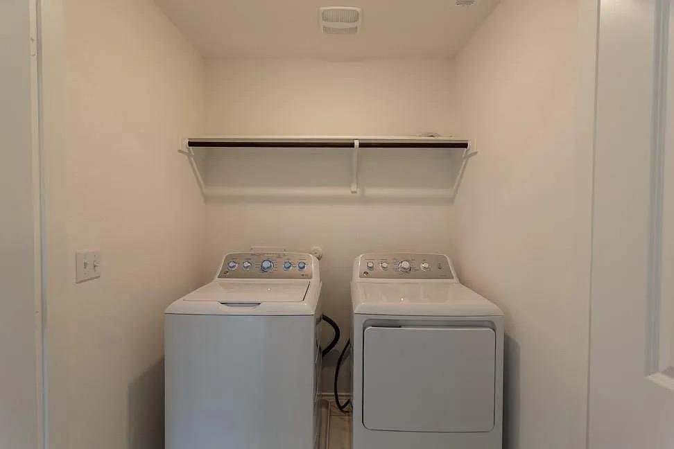 Laundry room at 7104 Spotted Leaf Way, Del Valle