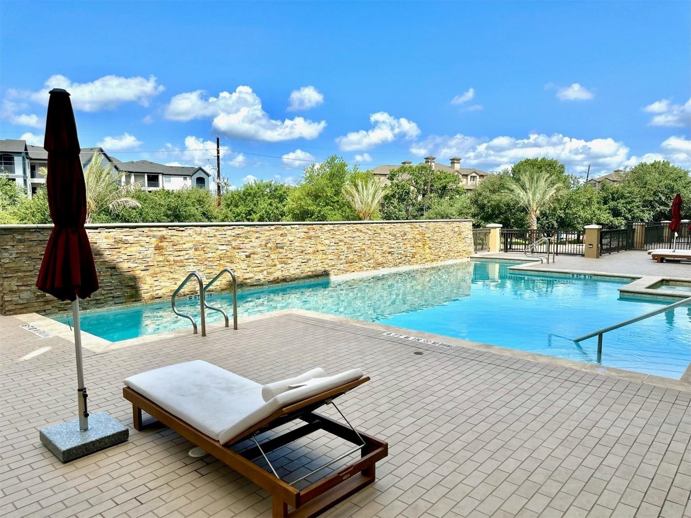 Pool 2 at 7575 Kirby Dr #3203, Houston